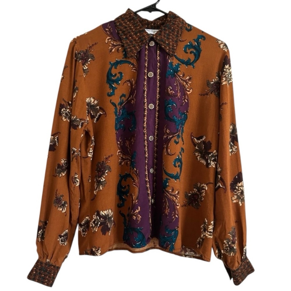 Vintage Jonathan Logan Medium Long Sleeve Shirt
